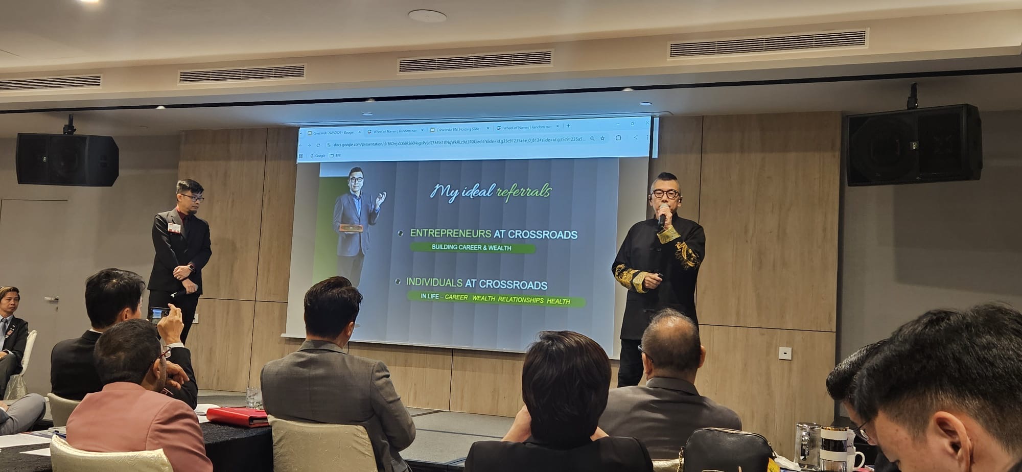 Joint Footprints program with Daryl snapshot 2